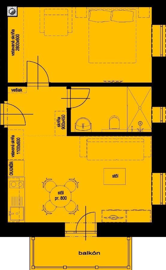 Apartmany Maliarik Demanovská Dolina Pokoj fotografie